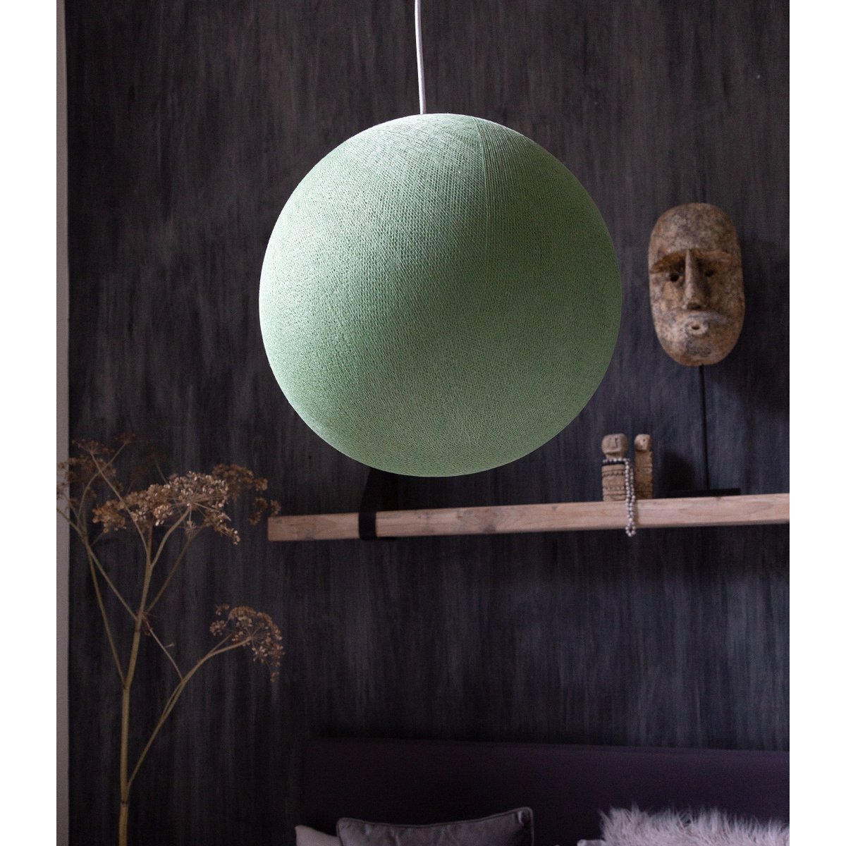 Cotton Ball Lights - Hanglamp - Powder Green - S (25cm)