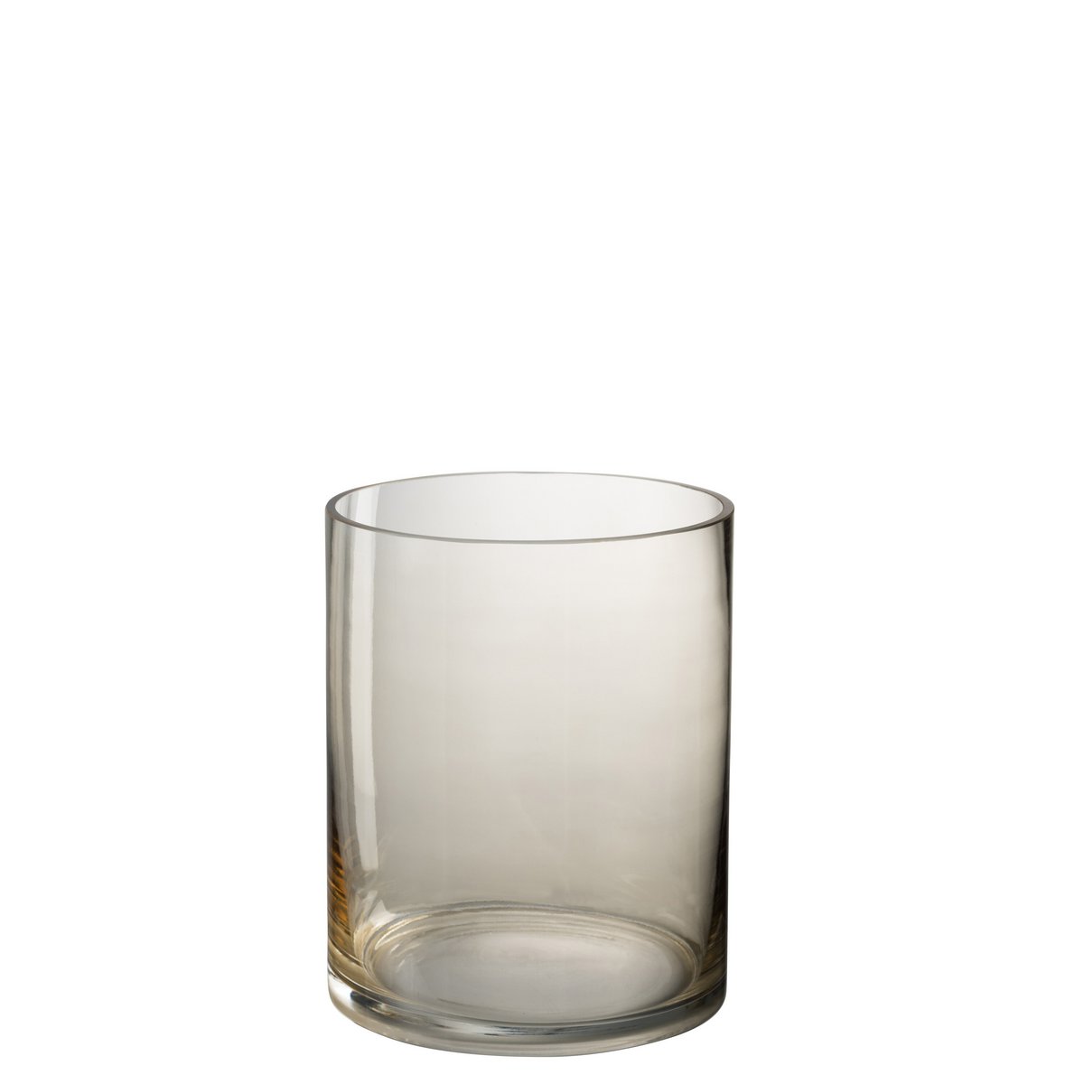 J-Line - Lantaarn Wls Rond - Glas - Beige