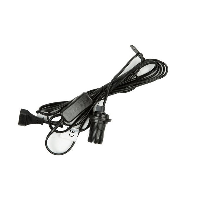 Mrs. Bloom - Elektrisch snoer zwart