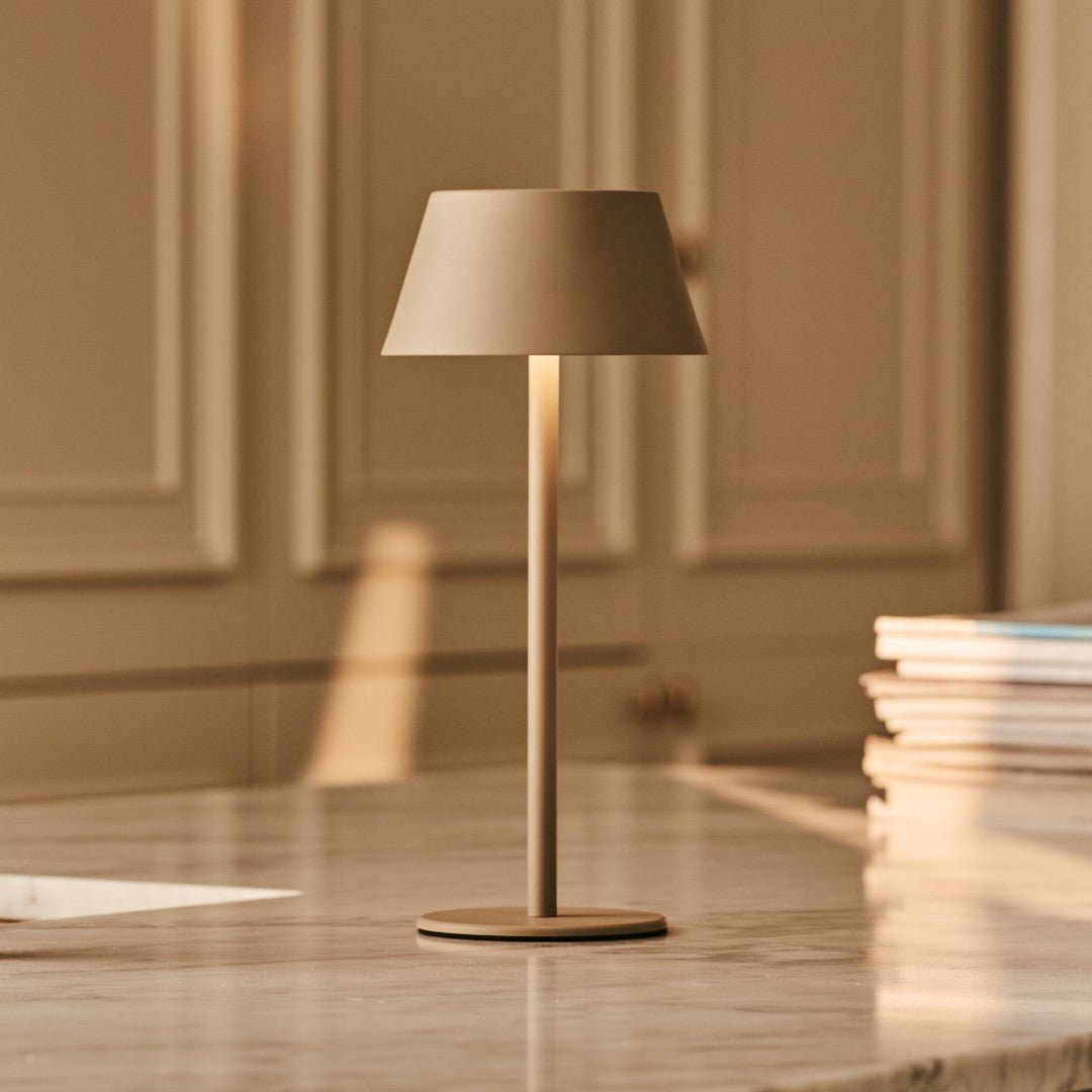 Tavellio-Amsterdam - Milou Koala Brown - Draadloze tafellamp