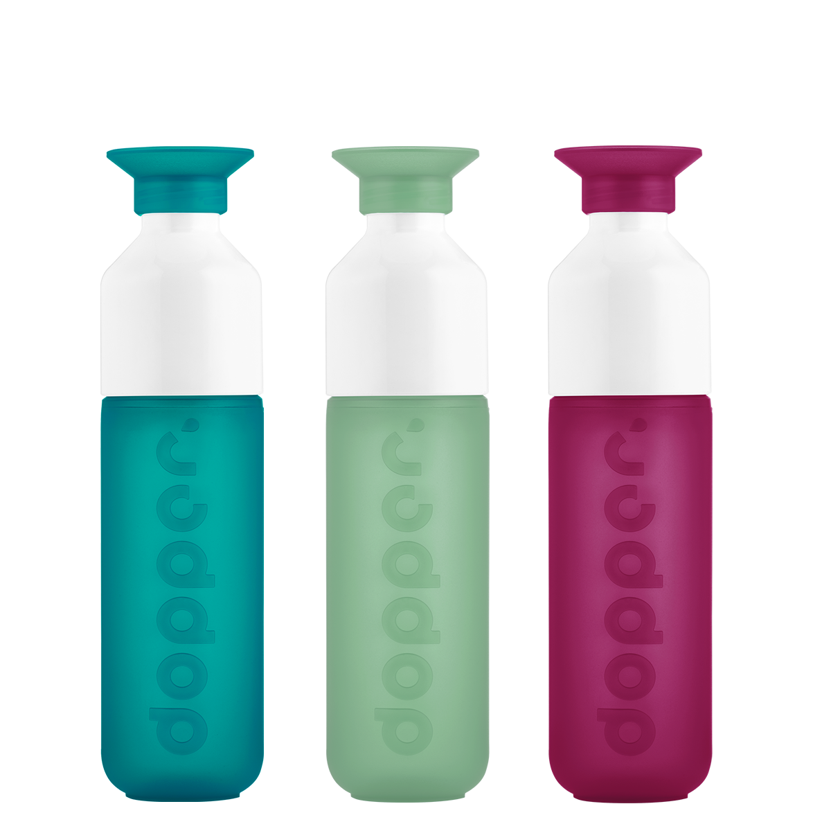 Dopper Originele Herbruikbare Waterfles - Neon Light Collectie Mixbox (4x3 stuks)