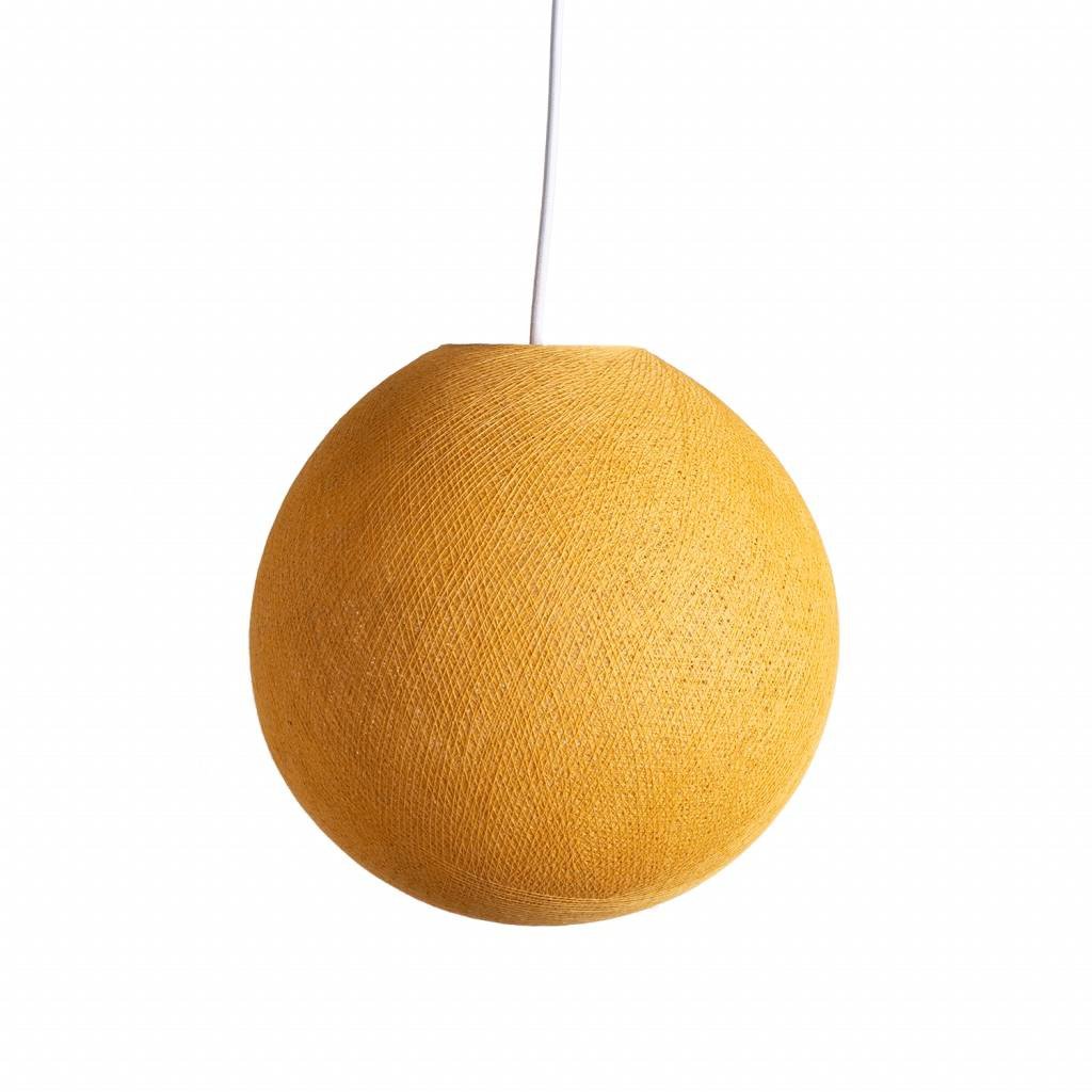 Cotton Ball Lights - Hanglamp - Mustard - L (36cm)