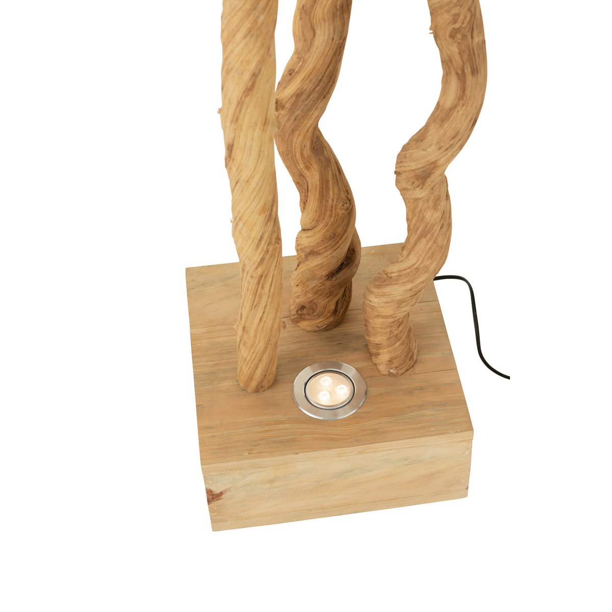 J-Line - Staanlamp Takken Hout Naturel