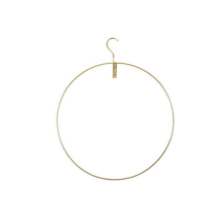 Mrs. Bloom - Ronde Hanger XL antiek goud dia 35
