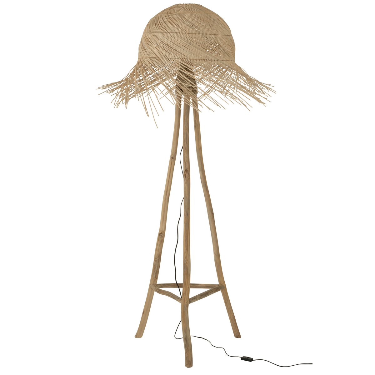 J-Line - Staanlamp Takken - Jute - Naturel