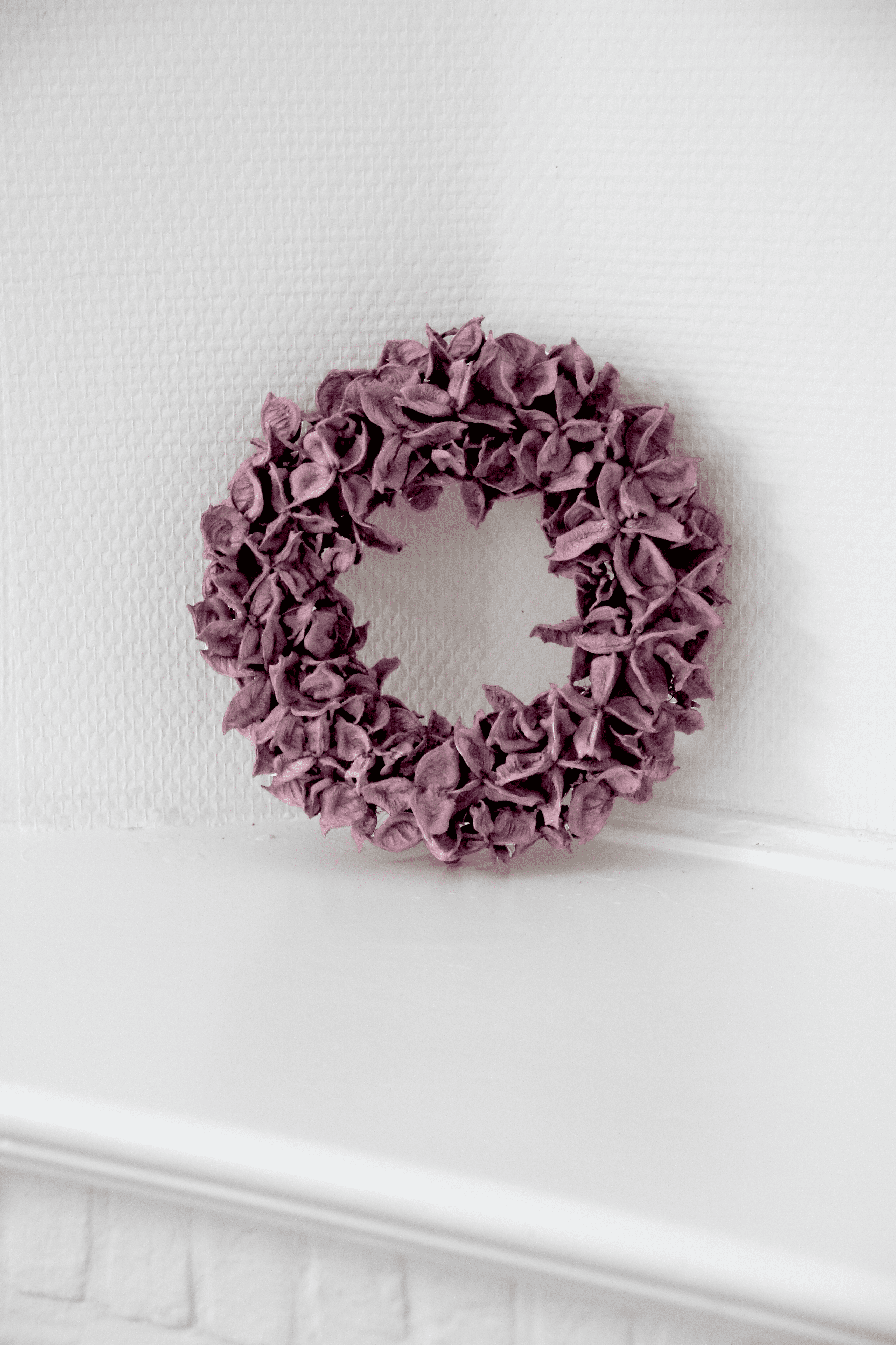 Maison d'Abri - Krans 'Cotton Pod' (Ø20cm, Mauve)