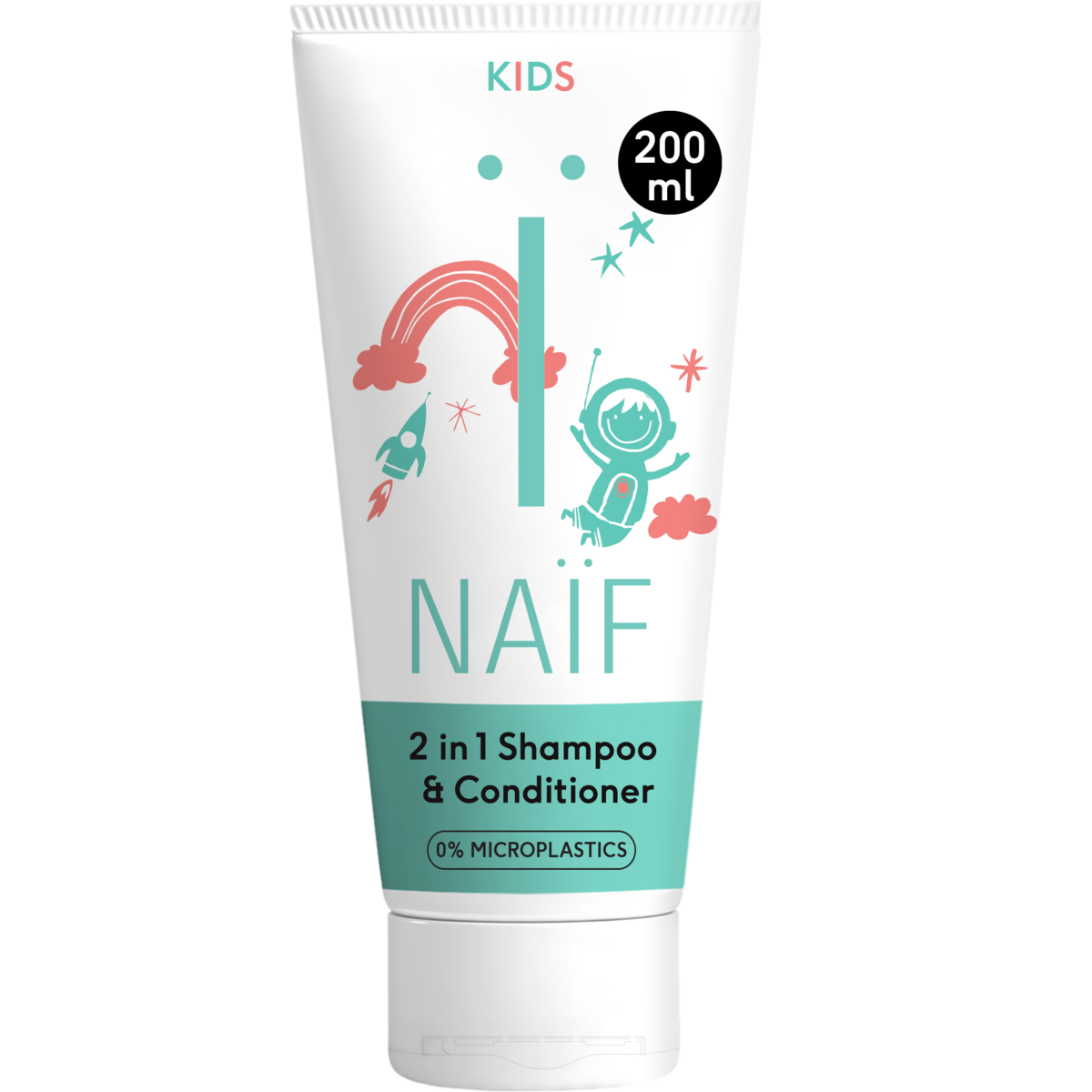 Naïf - 2 in 1 Shampoo & Conditioner Kids 200ml