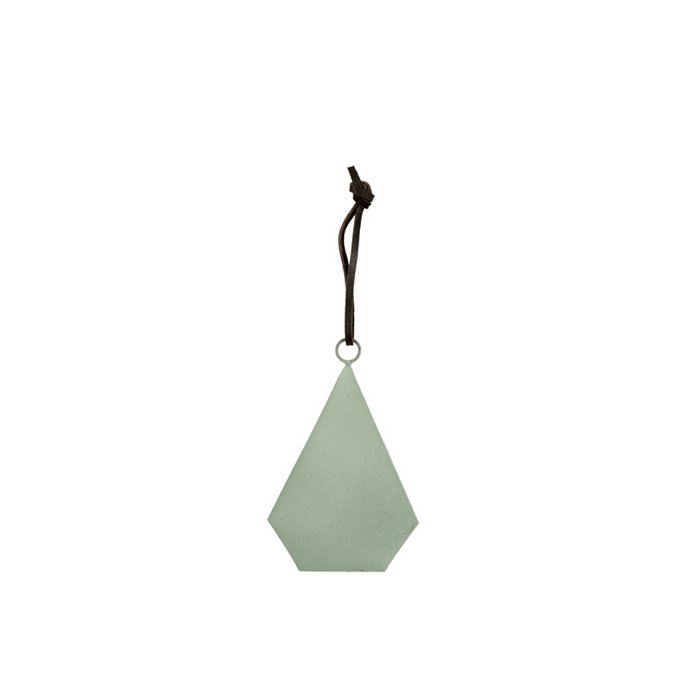 Mrs. Bloom - Metalen Hangpiramide oud groen S