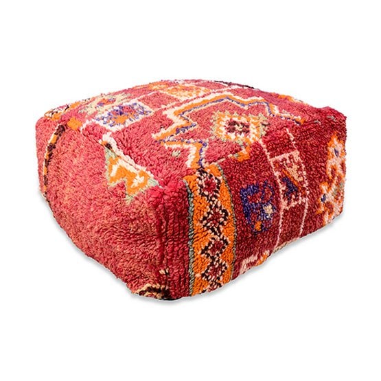 Poufs & Pillows - Marokkaans vloerkussen vintage - K1223