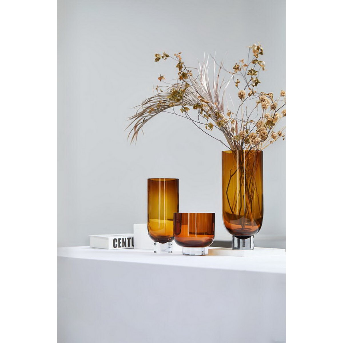 Element Accessories - Moderne lage vaas of schaal, Sober Design, OMAHA07AM