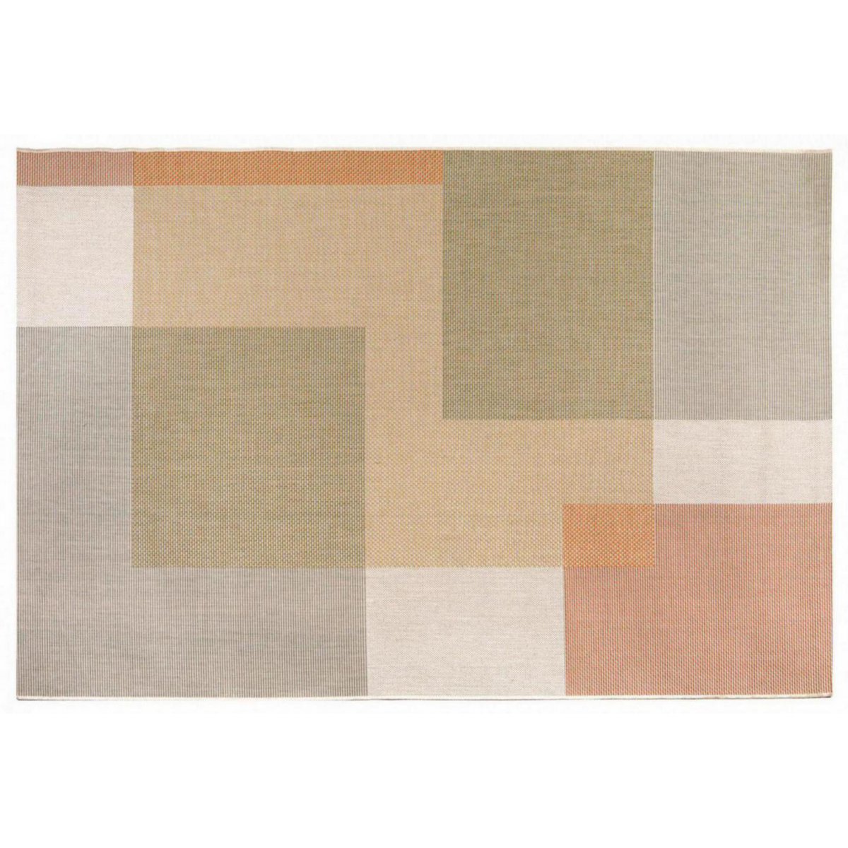 VIVARAISE - Vloerkleed Iria buiten Multicolor 120 x 170