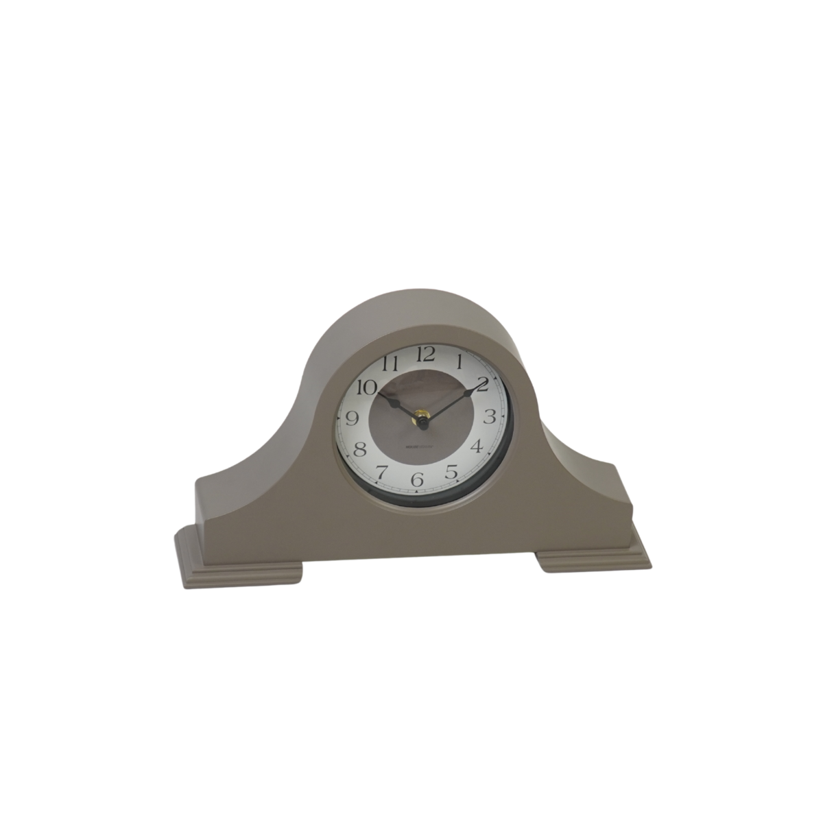 Housevitamin - Klok - mantel klok- taupe - 36x8,5x20 cm