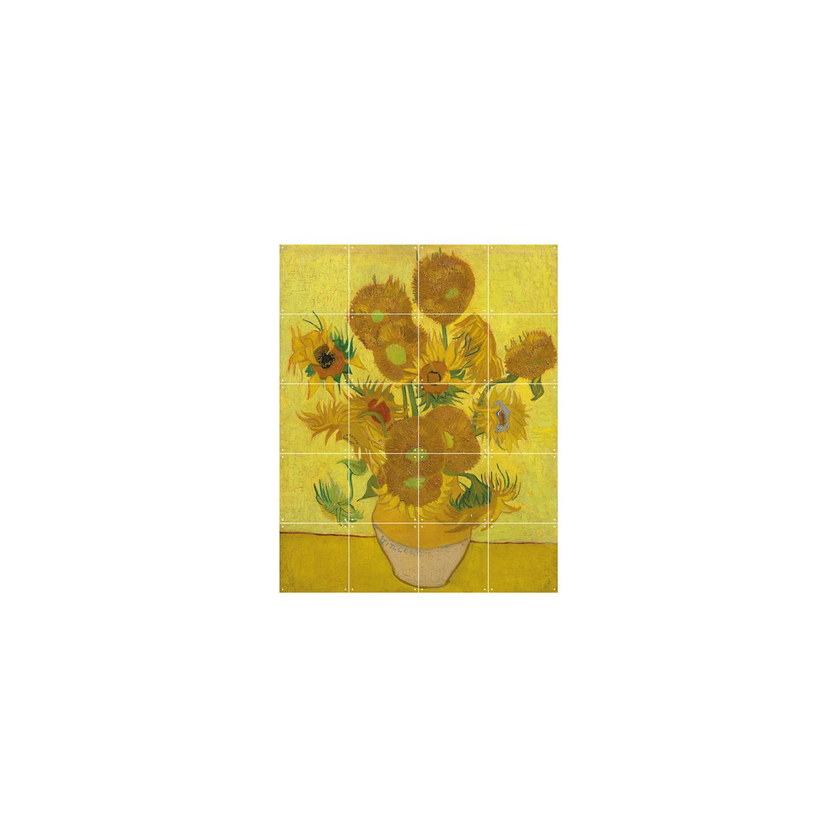 IXXI - Zonnebloemen Wall art - Poster - Wanddecoratie - L