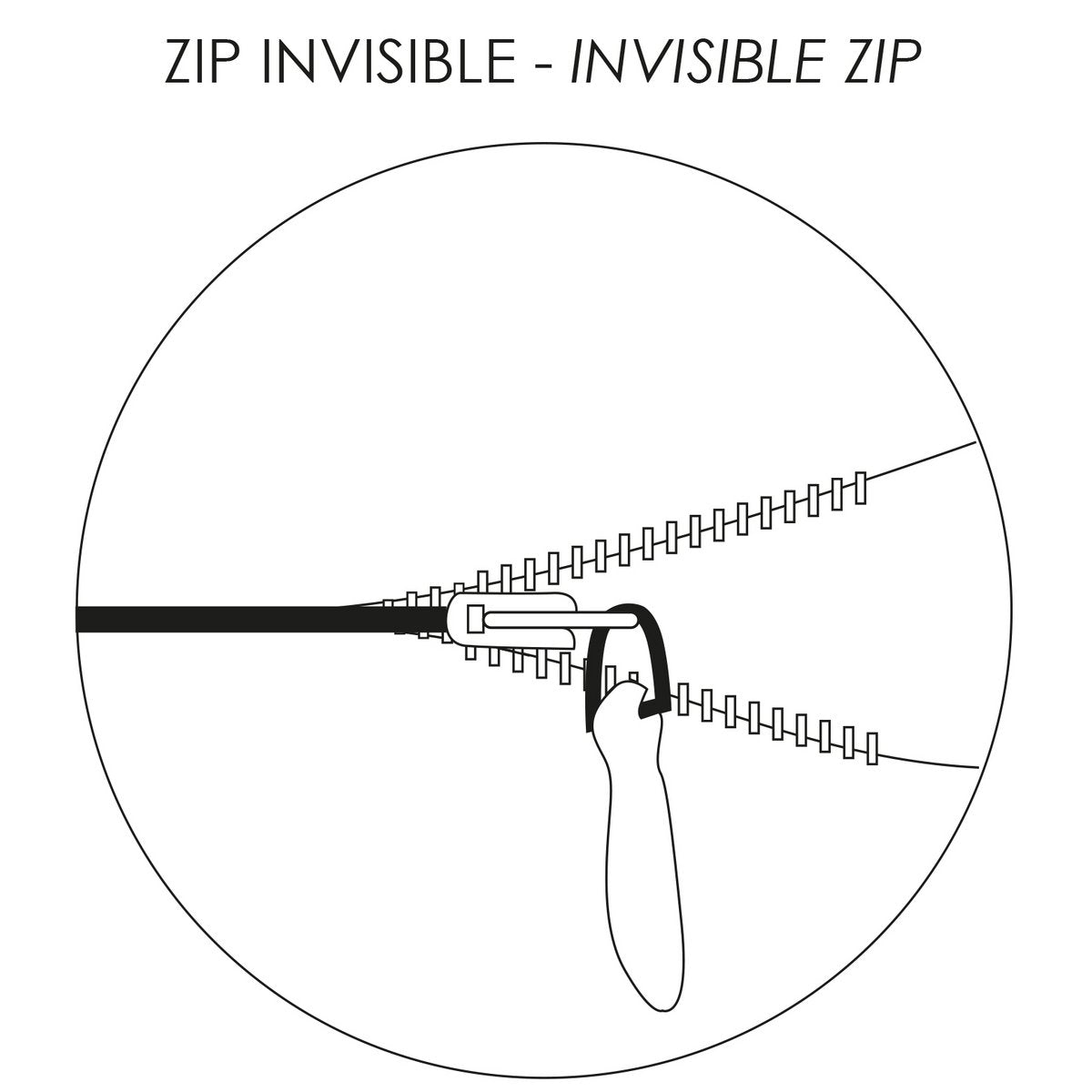 VIVARAISE - Effen kussen Zeff Craie 40 x 65