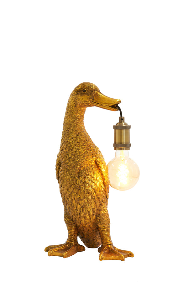 Light & Living - Tafellamp 'Duck' (Maat M, Antique Bronze)