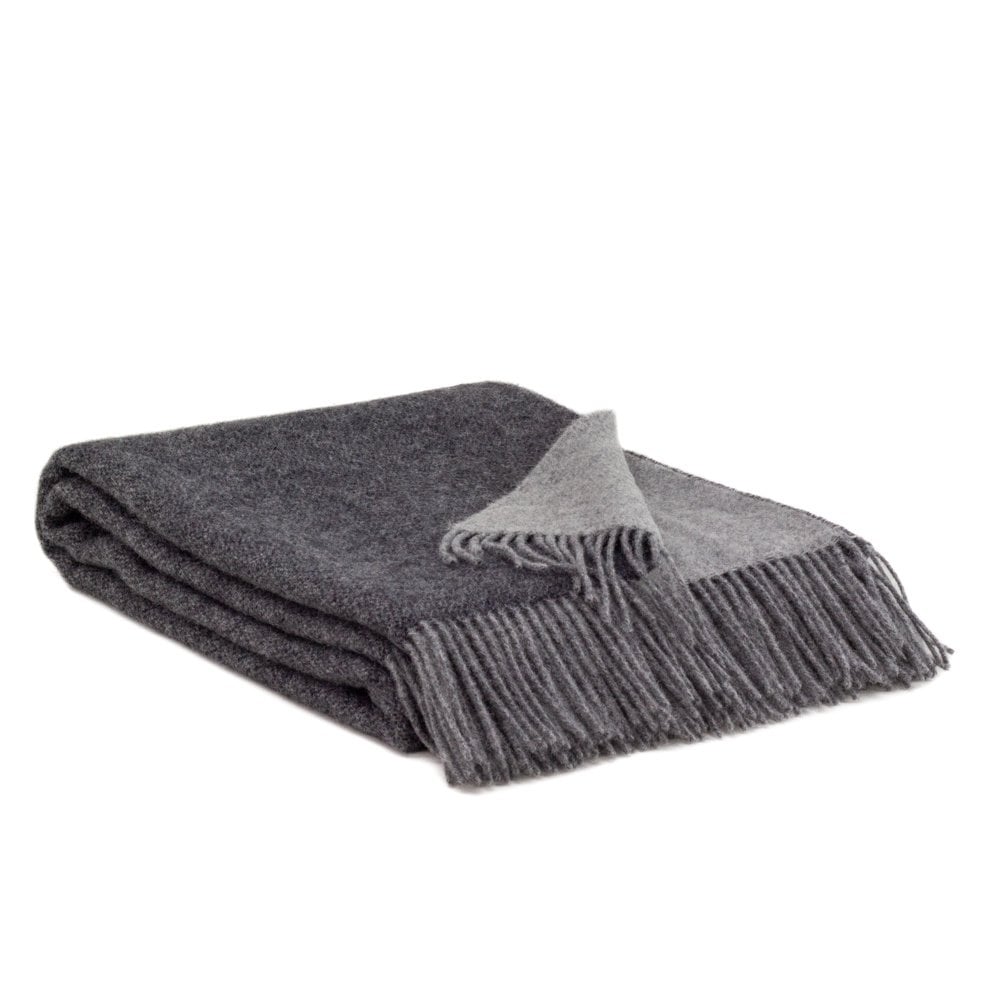 MoST Blankets - Omkeerbare wollen deken Onyx