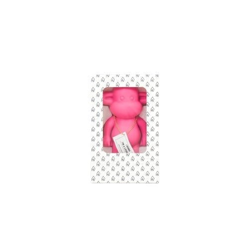 Housevitamin - Ornament - aap -beeldje 'de legende'- polyresin - roze - 11x7x19cm