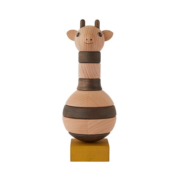 OYOY - Houten stapelgiraffe