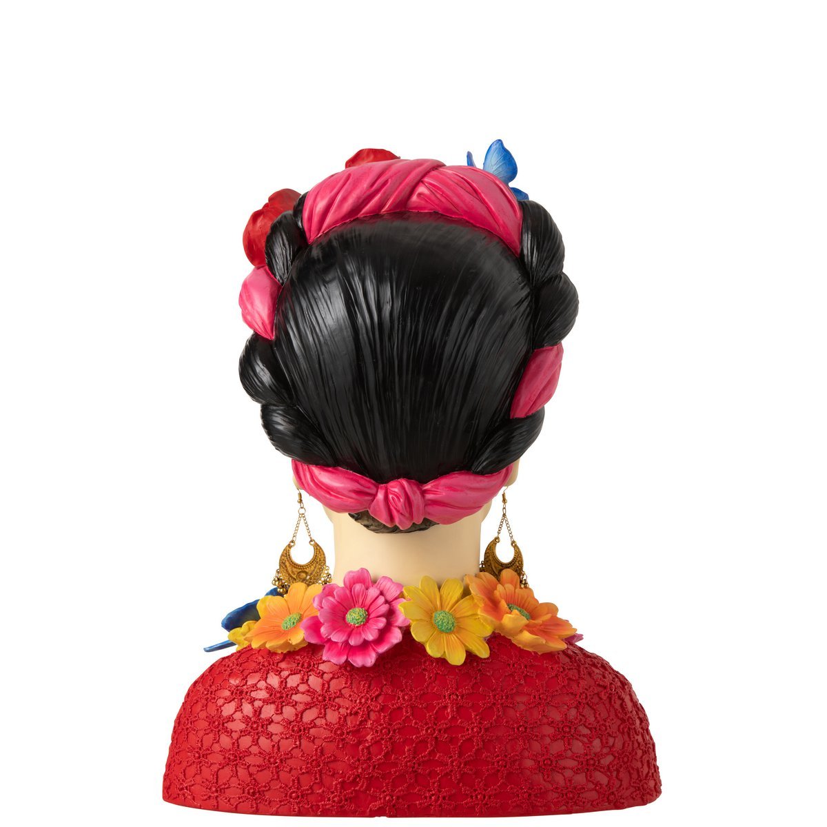 J-Line - Buste Frida Kahlo Polyresine Groot