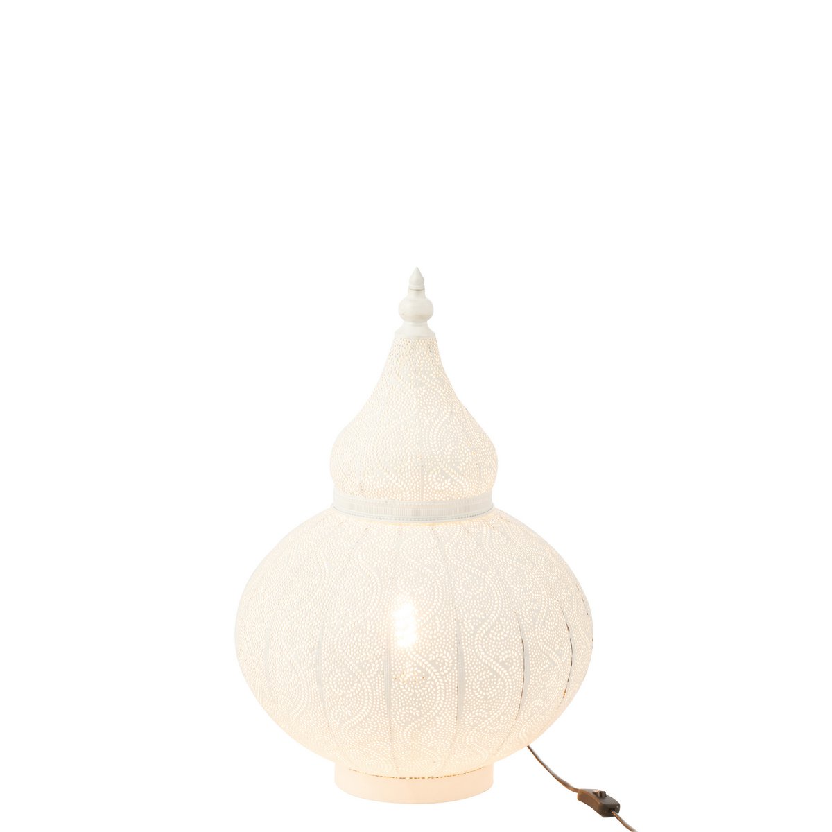 J-Line - Lamp Aladin - Metaal - Wit - Small