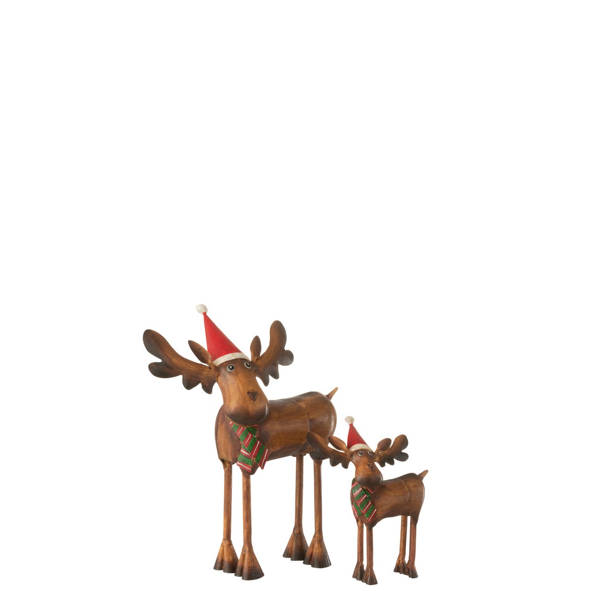 J-Line - Decoratief kerstfiguur 'Eland' (Maat L)