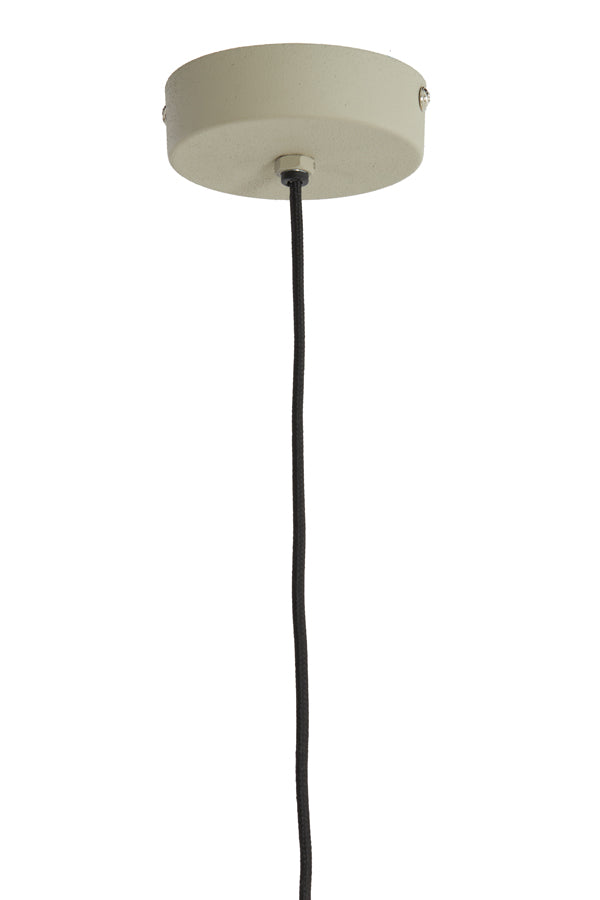 Light & Living - Hanglamp 'Elimo' (Maat M, Matt Light Grey)