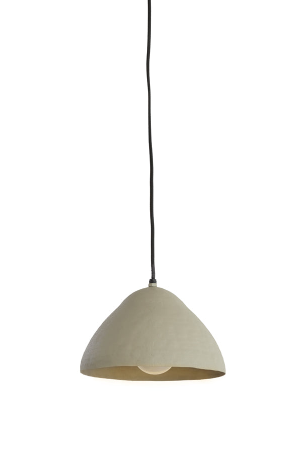 Light & Living - Hanglamp 'Elimo' (Maat S, Matt Light Grey)