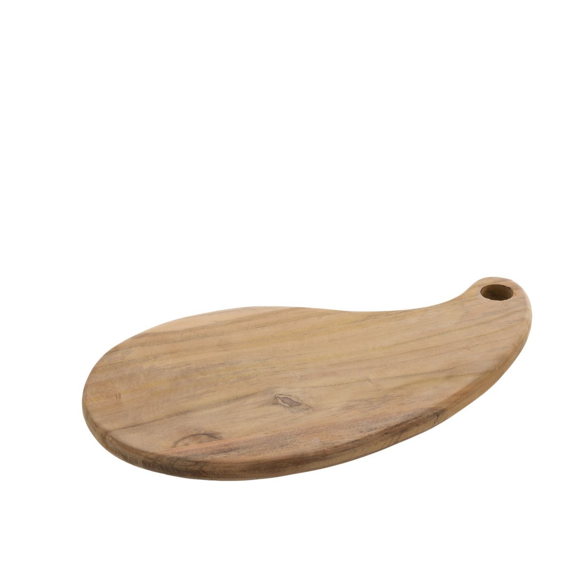 J-Line - Terong Teak Snijplank - Hout - Naturel - S