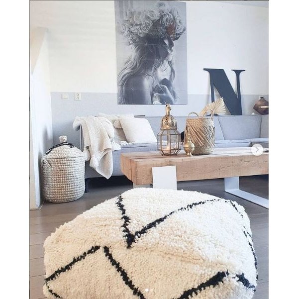 Poufs & Pillows - Vloerkussen Fluffy Beni Ouarain