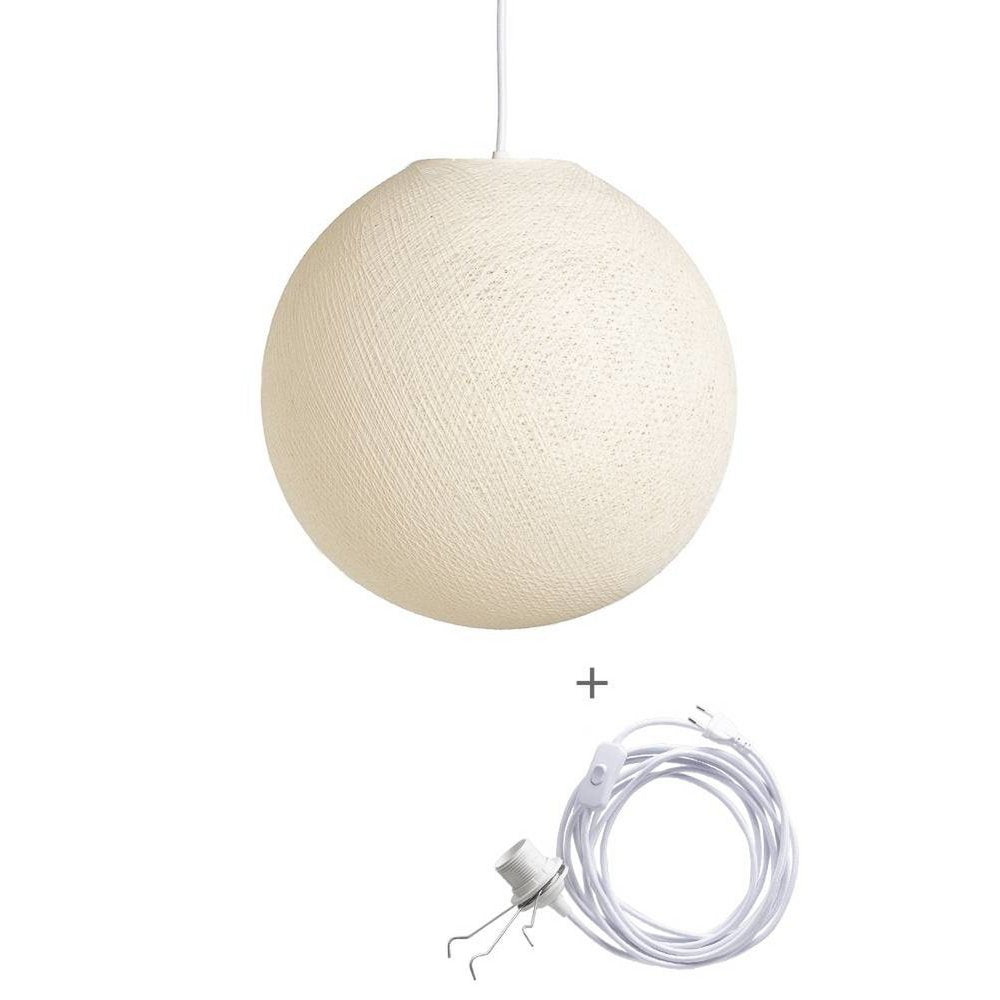 Cotton Ball Lights - Wandering Lamp - Shell - 25 cm (S)