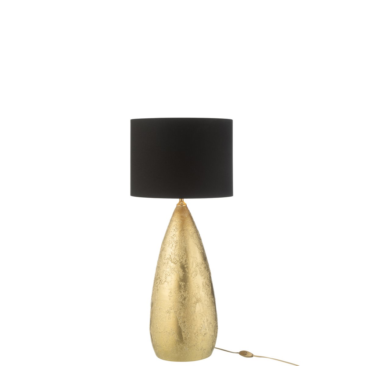 J-Line - Lamp Druppel Keramiek Goud Small