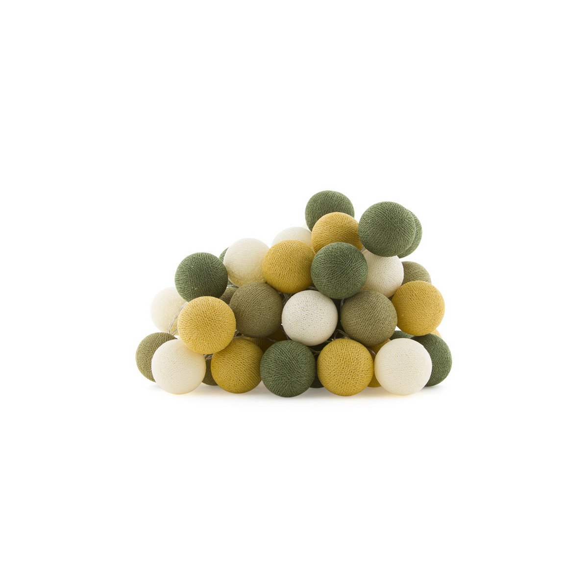 Cotton Ball Lights - Indoor regular Lichtslinger - Jungle - 50 cotton balls