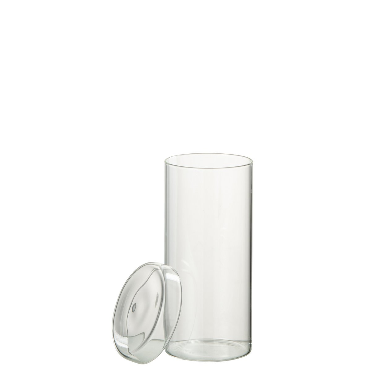 J-Line - Pot In Glas Lisa Glas Transparant Medium