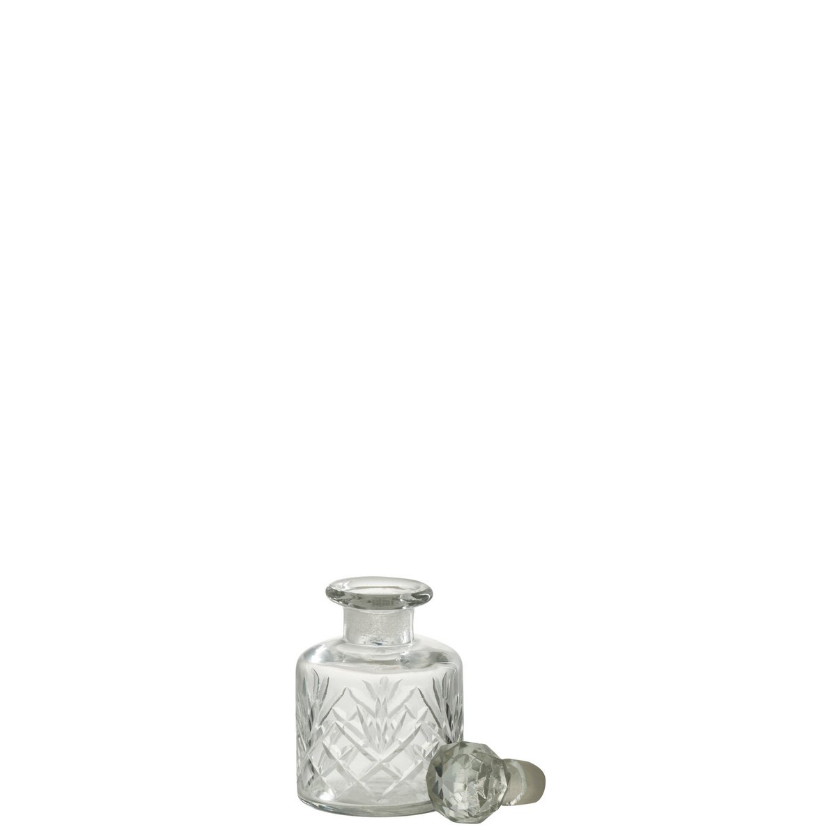 J-Line - Decoratie Fles Line - Glas - Transparant - Small