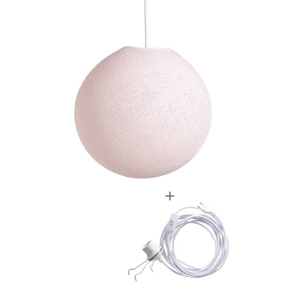 Cotton Ball Lights - Wandering Lamp - Light Pink - 36 cm (L)