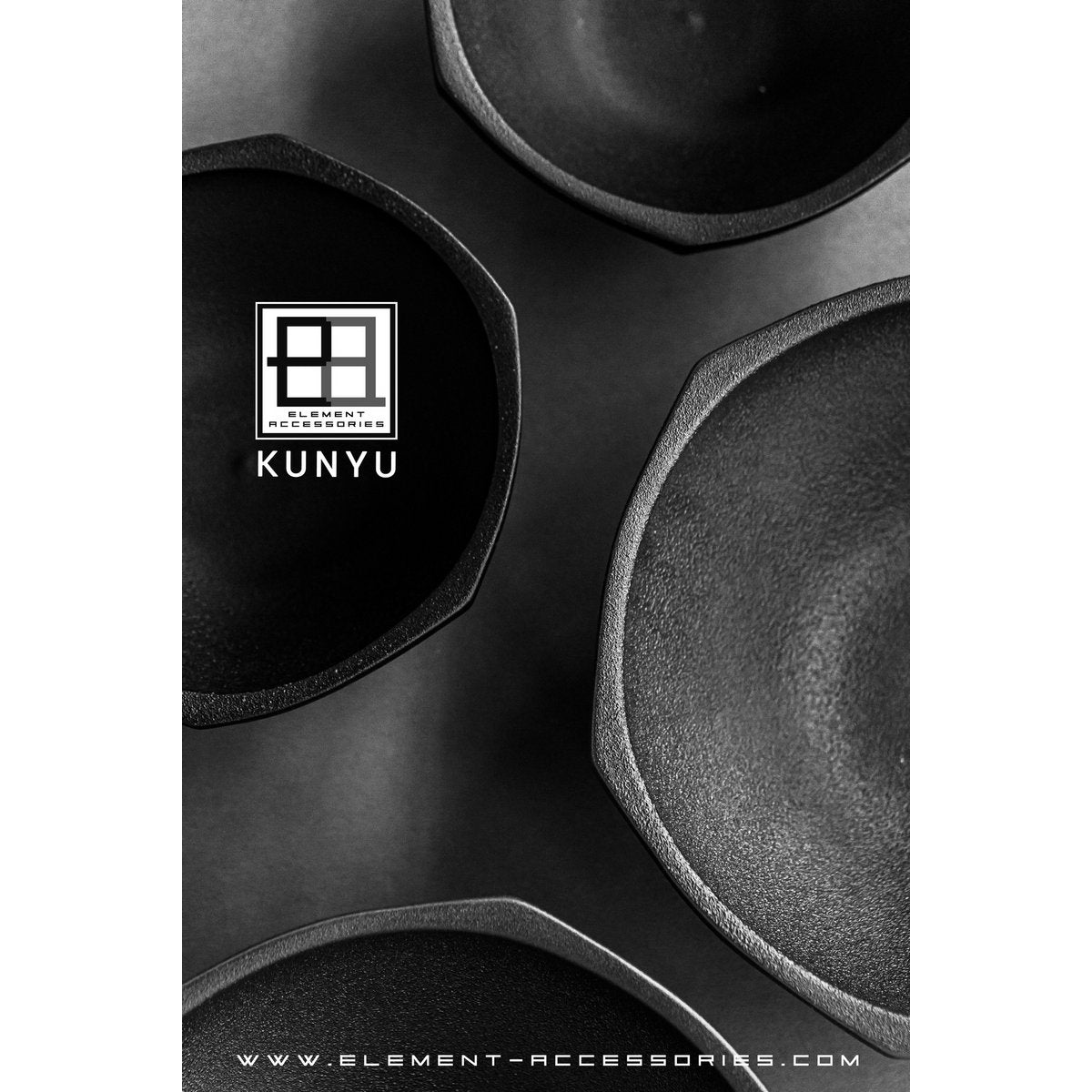 Element Accessories - Kom in moderne Aziatische stijl, hoogwaardig design en afwerking, KUNYU30ZW