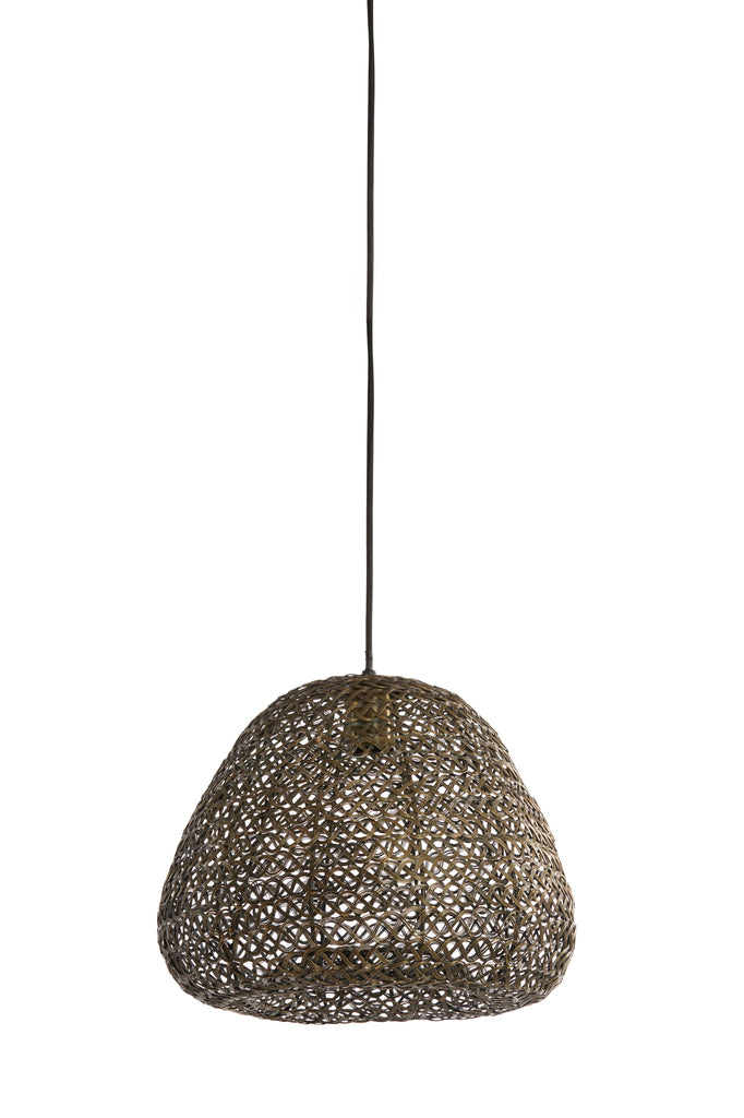 Light & Living - Hanglamp 'Finou' (Maat M, Antique Bronze)