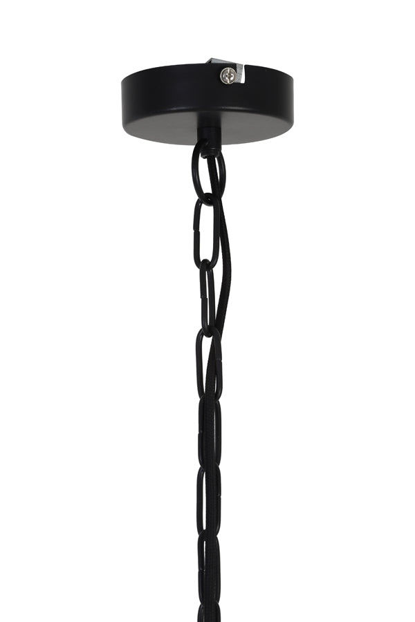 Light & Living - Hanglamp 'Meya' (Maat M, Zwart & Goud)