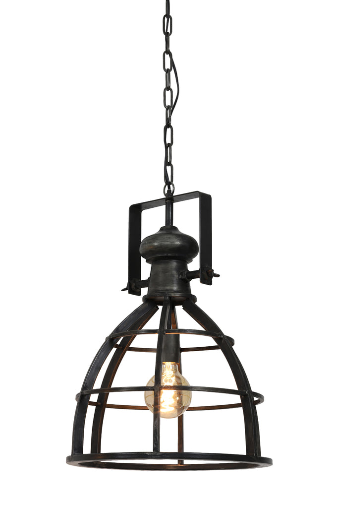 Light & Living - Hanglamp 'Amy' (Antique Black)