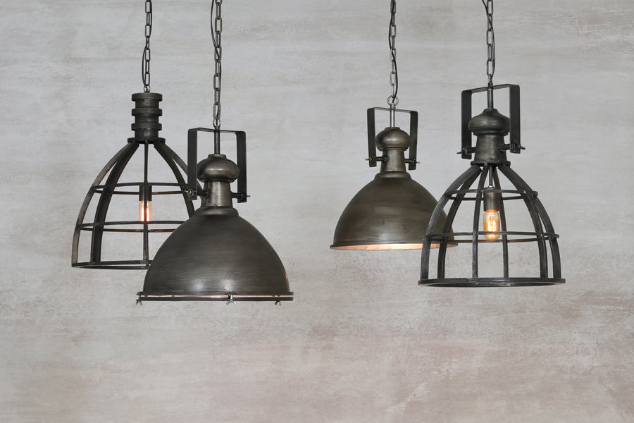 Light & Living - Hanglamp 'Amy' (Antique Black)