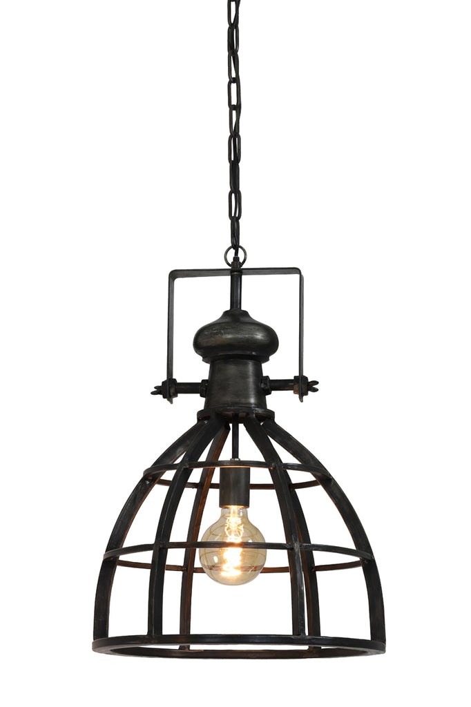 Light & Living - Hanglamp 'Amy' (Antique Black)