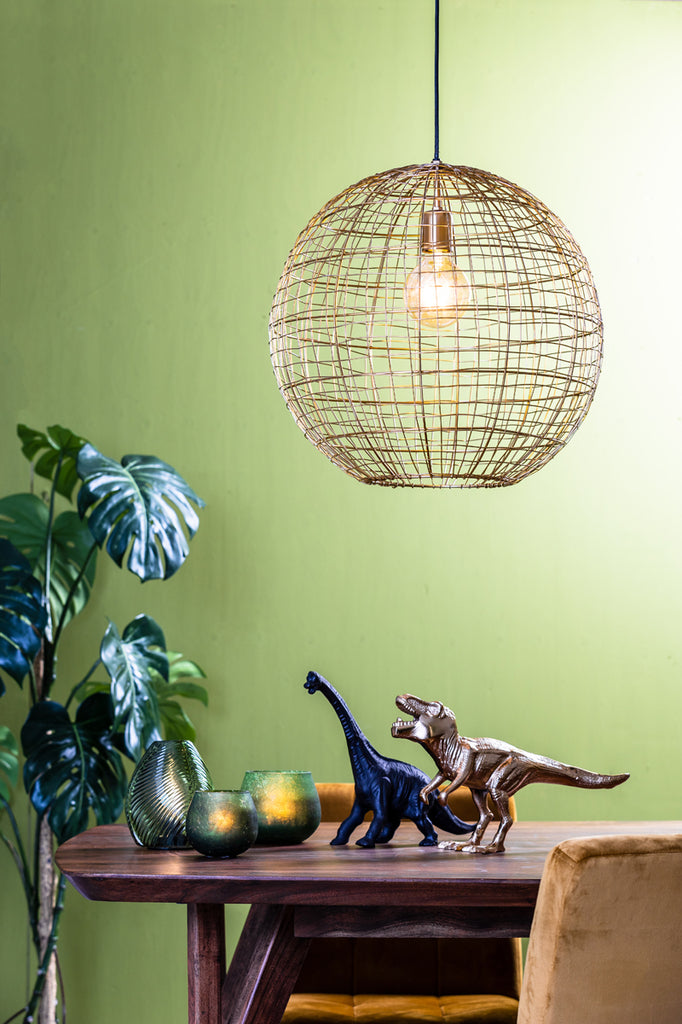 Light & Living - Hanglamp 'Mirana' (Maat M, Goud)