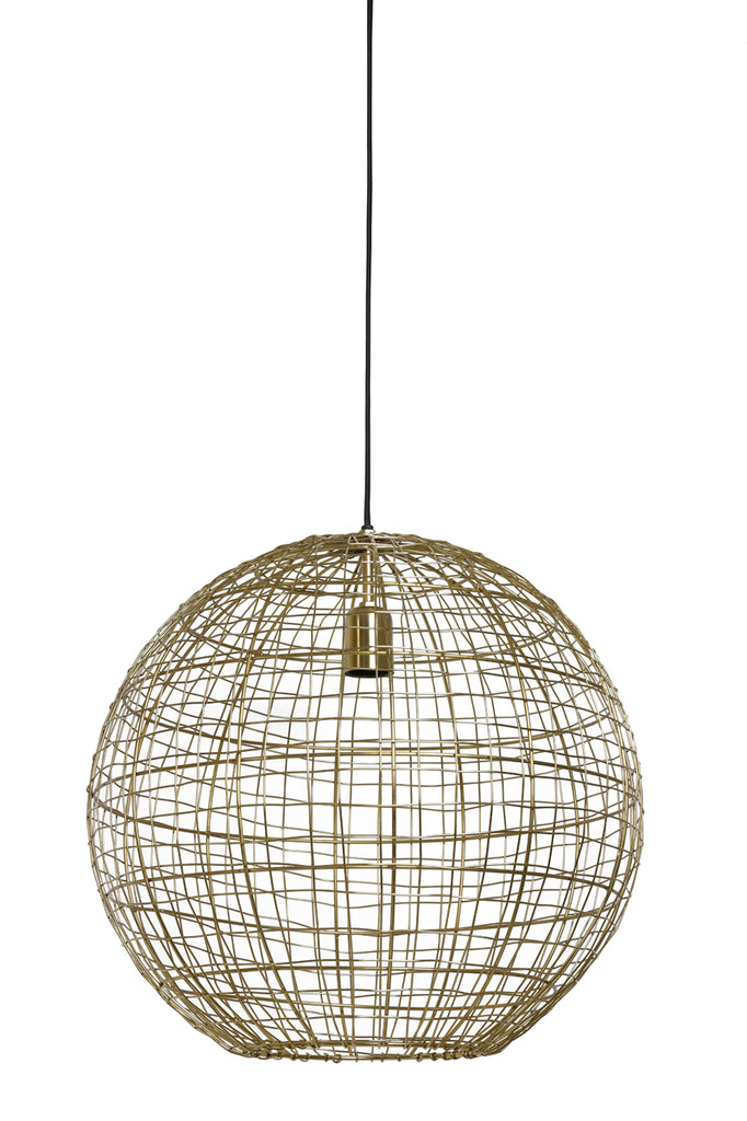 Light & Living - Hanglamp 'Mirana' (Maat M, Goud)