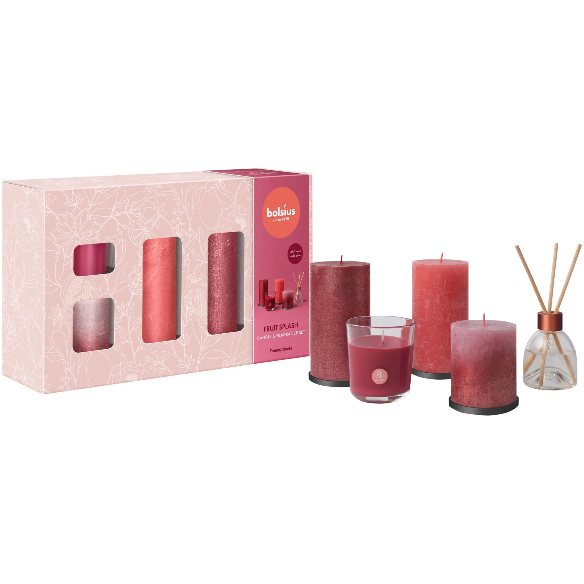 Bolsius - Giftset 'Fruit Splash' (Large)