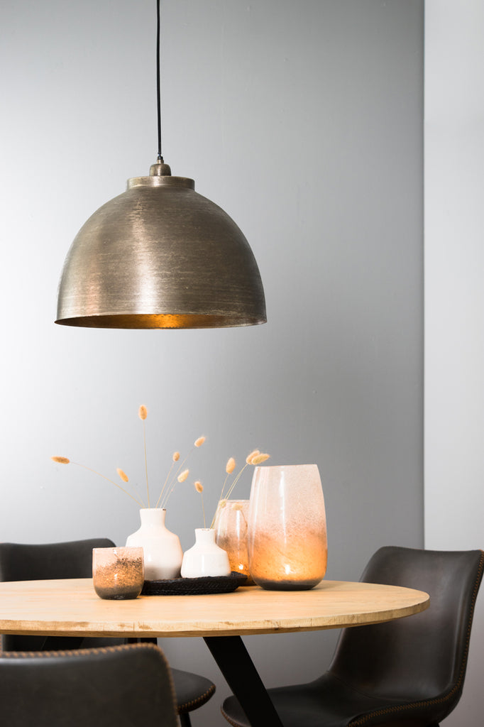 Light & Living - Hanglamp 'Kylie' (Dark Raw Nickel)