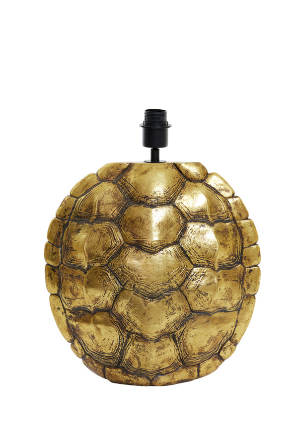 Light & Living - Lampenvoet 'Turtle' (38cm hoog, Antique Bronze)