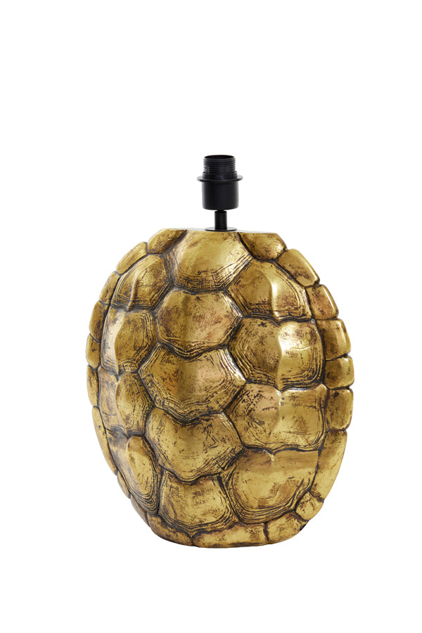 Light & Living - Lampenvoet 'Turtle' (38cm hoog, Antique Bronze)