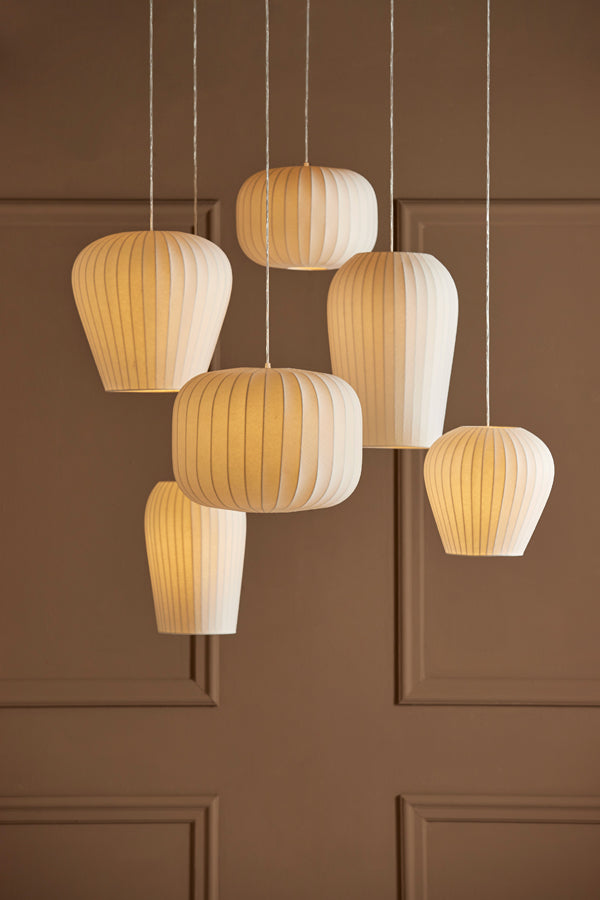 Light & Living - Hanglamp 'Lexa' (Maat M, Wit)