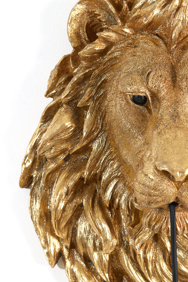 Light & Living - Wandlamp 'Lion' (Antique Bronze)