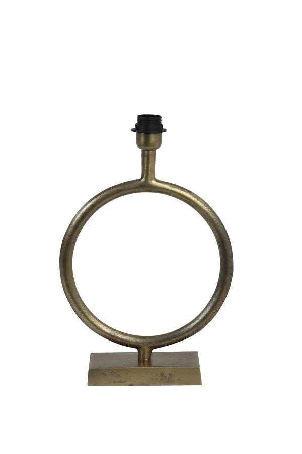 Light & Living - Lampenvoet 'Livu' (35cm hoog, Raw Antique Bronze)